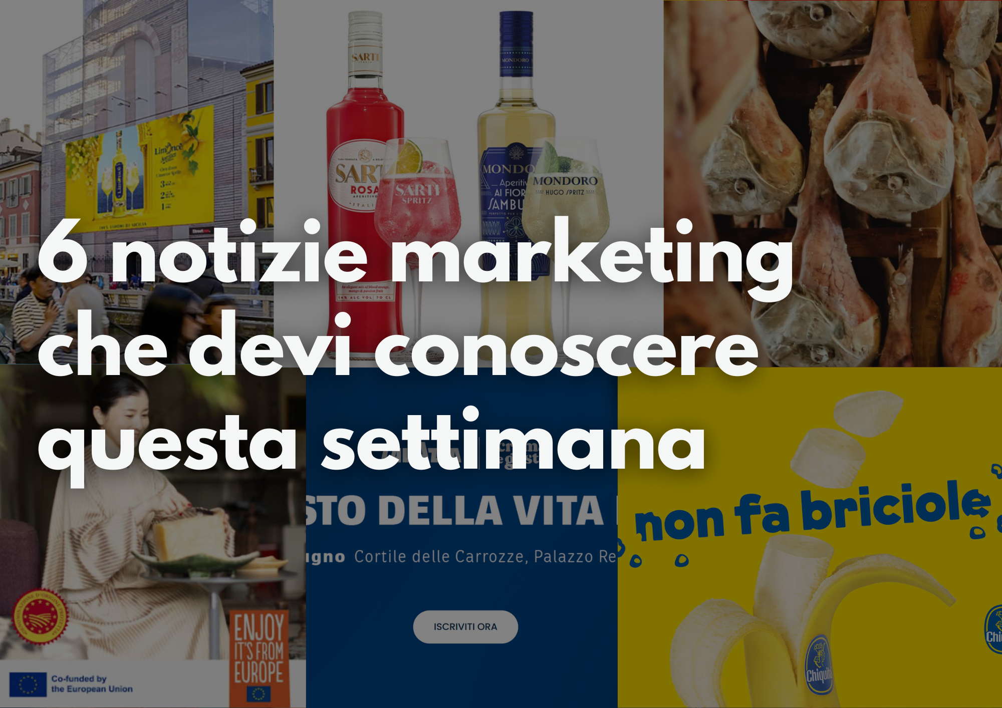 6 notizie marketing del settore food. Marketing per la ristorazione e aziende alimentari